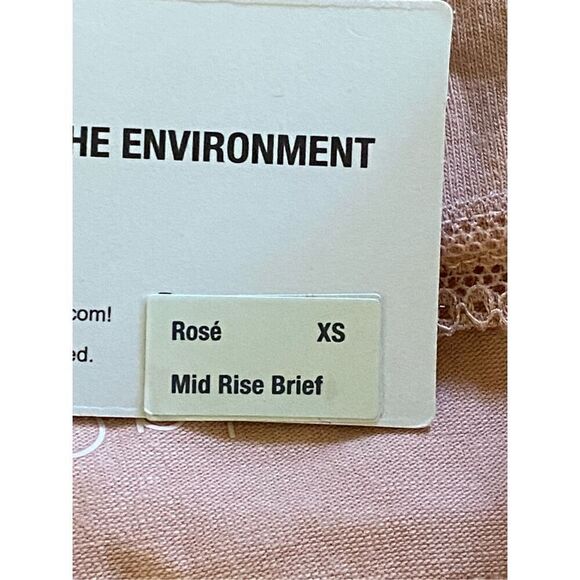 La Coochie Underwear XS lot of 7 Mid Rise Brie Rose - Picture 5 of 6